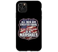 Les Hommes Ont été créés égaux Seuls Les Meilleurs devenus US Marshals Coque pour iPhone 11 Pro Max