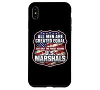 Les Hommes Ont été créés égaux Seuls Les Meilleurs devenus US Marshals Coque pour iPhone XS Max