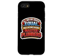 Les Hommes Ont été créés égaux, Seuls Les Meilleurs Deviennent maîtres plombiers Coque pour iPhone SE (2020) / 7/8