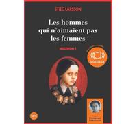 Les hommes qui n'aimaient pas les femmes - Millénium 1 Livre audio 2 CD MP3 et un livret 4 pages 641 Mo + 617 Mo - Stieg Larsson - Audiolib - Texte lu (CD) - Textes lus CD
