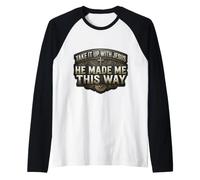 Les Hommes s'adressent à Jésus, il m'a Fait de Cette façon, Dieu chrétien Manche Raglan