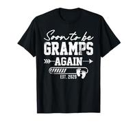 Les hommes seront bientôt de nouveau grand-papa. Un bébé pour un nouveau papa en 2026 T-Shirt