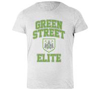 Les Hooligans De Green Street T-Shirt Femme Basic Coton Gris Basic Cotton Grey Women's T-Shirt