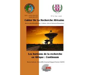 LES HORIZONS DE LA RECHERCHE EN AFRIQUE : CONTINUUM