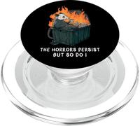 Les horreurs de mèmes drôles de Possum Trash Dumpster Persistent, Moi Aussi PopSockets PopGrip pour MagSafe