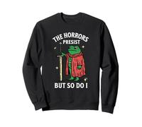 Les horreurs Persistent, mais Moi Aussi, drôle, Tarot, Grenouille, Crapaud Sweatshirt