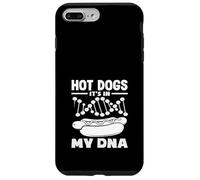 Les hot dogs sont dans mon ADN Amateur de hot dogs Coque pour iPhone 7 Plus/8 Plus