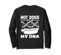 Les hot dogs sont dans mon ADN Amateur de hot dogs Manche Longue