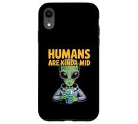 Les Humains au Design Extraterrestre drôle sont Un Peu sarcastiques sur Les ovnis Coque pour iPhone XR