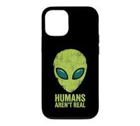 Les Humains ne sont Pas Vraiment Une drôle de tête d'extraterrestre Coque pour iPhone 12/12 Pro