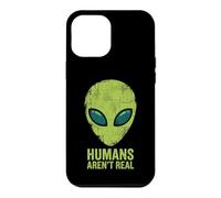 Les Humains ne sont Pas Vraiment Une drôle de tête d'extraterrestre Coque pour iPhone 12 Pro Max