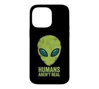 Les Humains ne sont Pas Vraiment Une drôle de tête d'extraterrestre Coque pour iPhone 14 Pro Max