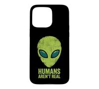 Les Humains ne sont Pas Vraiment Une drôle de tête d'extraterrestre Coque pour iPhone 15 Pro Max