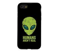 Les Humains ne sont Pas Vraiment Une drôle de tête d'extraterrestre Coque pour iPhone SE (2020) / 7/8