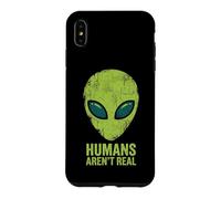 Les Humains ne sont Pas Vraiment Une drôle de tête d'extraterrestre Coque pour iPhone XS Max
