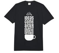 Les Idées Viennent Après Le Café - Esprit Créatif Comfort Colors Adult Heavyweight T-Shirt