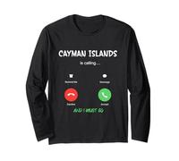 Les îles Caïmans appellent et Je Dois Voyager Manche Longue