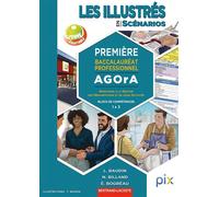 Les illustrés en scénarios Blocs de compétences 1 à 3 Première Baccalauréat professionnel AGOrA - Lionel Baudin - Bertrand Lacoste - relié - Scolaire / Universitaire