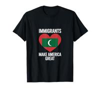 Les immigrants des Maldives font de l'Amérique une excellente immigration professionnelle T-Shirt