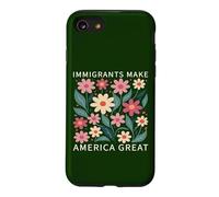Les Immigrants Font de l'Amérique de Superbes Fleurs Sauvages bohèmes Coque pour iPhone SE (2020) / 7/8