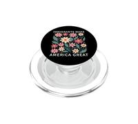 Les Immigrants Font de l'Amérique de Superbes Fleurs Sauvages bohèmes PopSockets PopGrip pour MagSafe