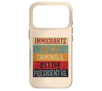 Les immigrés ne sont Pas des criminels Rétro pour Les Droits des Femmes et des Hommes Coque pour iPhone 17 Pro
