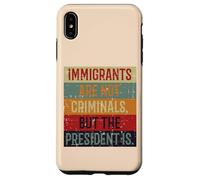 Les immigrés ne sont Pas des criminels Rétro pour Les Droits des Femmes et des Hommes Coque pour iPhone XS Max