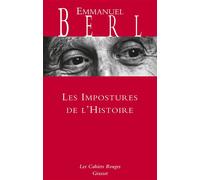Les impostures de l'histoire - Emmanuel Berl - Grasset - broché - Essai