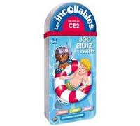Les Incollables - 300 quiz pour réviser - Du CE1 au CE2 - 7/8 ans Play Bac Éditions (Auteur), El Gunto (Conception couverture ou illustration), Marianne Dupuy-Sauze (Illustration), Charlotte Ameling (