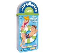 Les Incollables - 350 quiz pour réviser - Du CM1 au CM2 - 9/10 ans - Play Bac Éditions - Play Bac Eds - Boîte ou accessoire - Scolaire / Universitaire