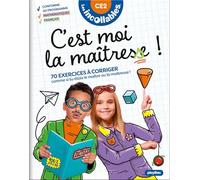 PlayBac – Les Incollables : C'est moi la maîtresse ! CE2 (8/9 ans) – 70 exercices à corriger
