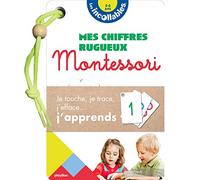 Les incollables - Eventail Montessori chiffres rugueux