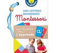 Les incollables - Eventail Montessori lettres rugueuses