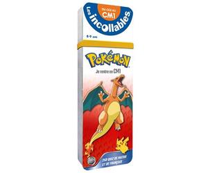 Les incollables - Je rentre en CM1 avec Pokémon 8/9 ans - Play Bac Éditions - Play Bac Eds - Boîte ou accessoire - Scolaire / Universitaire
