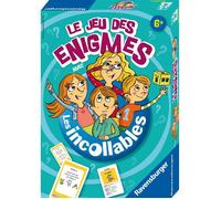 LES INCOLLABLES Le jeu des Enigmes - Ravensburger - Jeu de société enfants - Réfléxion et logique - 2 à 4 joueurs - Dès 6 ans