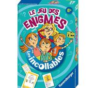 LES INCOLLABLES Le jeu des Enigmes - Ravensburger - Jeu de société enfants - Réfléxion et logique - 2 a 4 joueurs - Des 6 ans