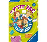LES INCOLLABLES Le P'tit bac - Ravensburger - Jeu de société enfants - Petit Bac revisité, original et fun - Des 6 ans
