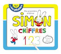 PlayBac Ardoise Les Incollables – Ma première ardoise Simon (Chiffres) – Feutre avec effaceur