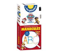 Les incollables - Maxi éventail - J'apprends à écrire les majuscules avec la Pat' Patrouille: 40 fiches effaçables