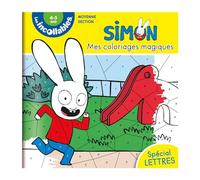 Les incollables - Mes coloriages magiques Simon - Spécial Lettres - Moyenne Section 4-5 ans - Play Bac Éditions - Play Bac Eds - broché - Scolaire / Universitaire