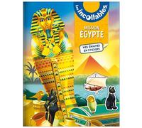 Play Bac Éditions – Les Incollables: Mission Égypte – Mes énigmes en stickers – Broché