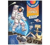 Les Incollables - Mission Espace - Mes énigmes en stickers - Gunto El - Play Bac Eds - broché - Document jeunesse