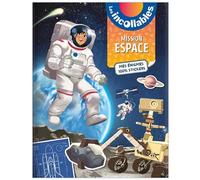 Les Incollables - Mission Espace - Mes énigmes en stickers - Gunto El - Play Bac Eds - broché - Document jeunesse