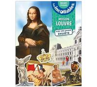 Les Incollables - Mission Louvre - Mes énigmes stickers Avec une grande enquête - Gunto El - Play Bac Eds - broché - Livre-jeu