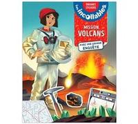 PlayBac – Les Incollables : Mission Volcans – Mes énigmes stickers, Avec une grande enquête