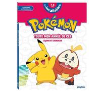 Play Bac Éditions – Pokémon : toute mon année de CE1 – 7-8 ans : leçons et exercices – Broché