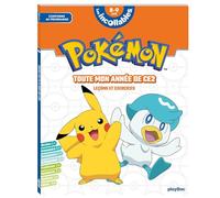 Les incollables - Pokémon - Toute mon année de CE2 - Playbac Éditions - Play Bac Eds - broché - Scolaire / Universitaire