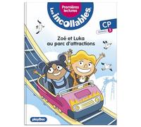 Les incollables - Premières lectures - Tome 24 - Zoé et Luka au parc d'attractions - Niv. 3