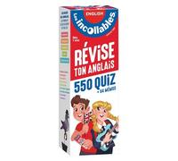PlayBac – Les incollables : Révise ton anglais 7/12 ans – 550 quiz + 64 mémos – Édition 2023