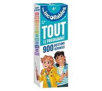 Les incollables - Tout le programme de la 6e - 11/12 ans: 900 questions réponses par réviser en 2 éventails